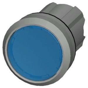 PLC 3SU1051-0AB50-0AA0 メタル 輝く照明 平きボタン 青 SIRIUS ACT プッシュボタン