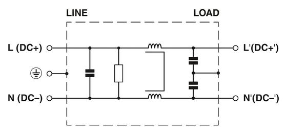 1334398 FIL-WM-1S-1N-10A-250V AC 50/60 Hz電気ノイズ抑制のためのEMCフィルター