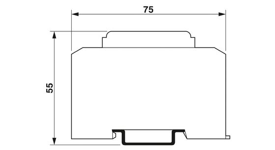 24V直流電波保護機 MT-2/1-S-24DC 安全で長期にわたる保護のための2極設計