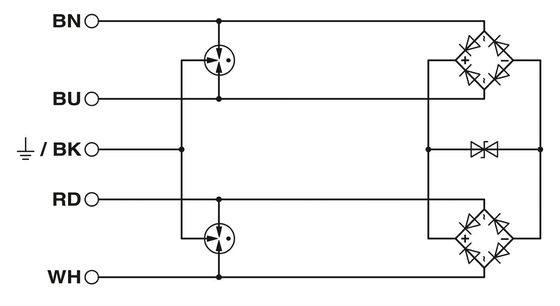 24V DC 2800036 S-PT-4-EX-24DC 超電圧保護装置の保護