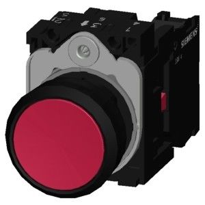 3SU1100-0AB20-1CA0 SIRIUS ACT コンプリートユニット プッシュボタン プラスチック フラット レッド スクリュー ターミナル