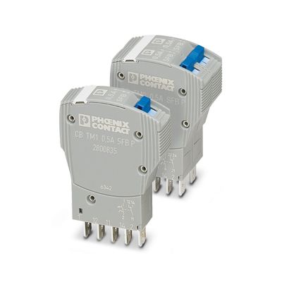 50V DC 定数 2800835 CB TM1 0.5A SFB P 熱磁気装置 断路器 5ポール