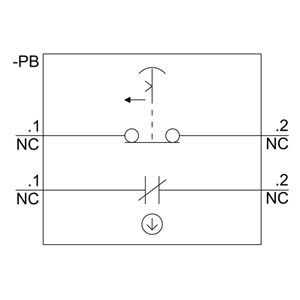 SIRIUS ACT 3SU1100-1HB20-1PG0 緊急停止のための完全なユニットキノコプッシュボタン