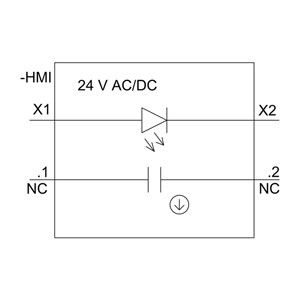 PLC 3SU1102-0AB20-1CA0 SIRIUS ACT プッシュボタン プラスティックライト付き赤色 瞬間のスクリュー端末