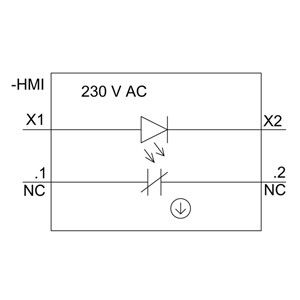 PLC 3SU1106-0AB20-1CA0 SIRIUS ACT コンプリートユニット プッシュボタン プラスティック ライト 瞬間