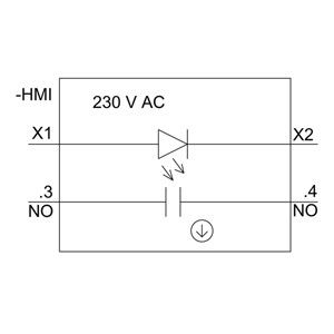 PLC 3SU1106-0AB40-1BA0 SIRIUS ACT コンプリートユニット プッシュボタン プラスティック ライト付き フラット 瞬間