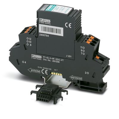 PT-IQ-3-HF-12DC-PT オーバージェスプロテクター 定電圧12V DC 4ポール保護装置