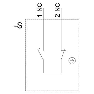 1NC1MC スクリュー・ターミナル フロント・マウント SIRIUS ACT コンタクト・モジュール PLC 3SU1400-1AA10-1HA0