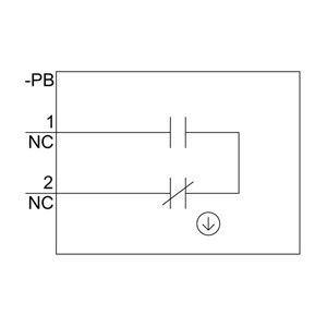 1NC1MC スクリュー・ターミナル フロント・マウント SIRIUS ACT コンタクト・モジュール PLC 3SU1400-1AA10-1HA0