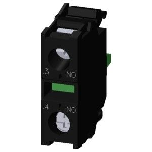 3SU1400-1AA10-1LA0 シリウス ACT コンタクト モジュール フロントマウントと1NOスクリュー・ターミナル