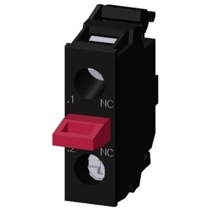 3SU1400-2AA10-1CA0 SIRIUS ACT用のベースマウントと1NCスクリューターミナルコンタクトモジュール