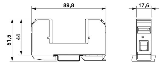 プロフェッショナルグレード 2817741 VAL-MS BE 2型 防潮ベース 2ポール