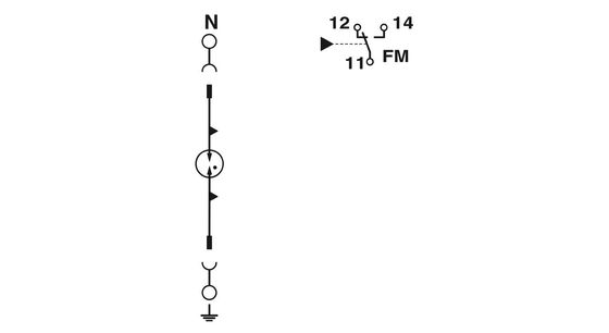 5V AC から 250V AC 2817974 F-MS 12/FM 2 型 超電圧保護具 2 極 性能
