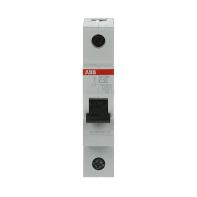 MCB SH201-C32 ミニチュア断路器 1P 32A 様々な用途に適しています