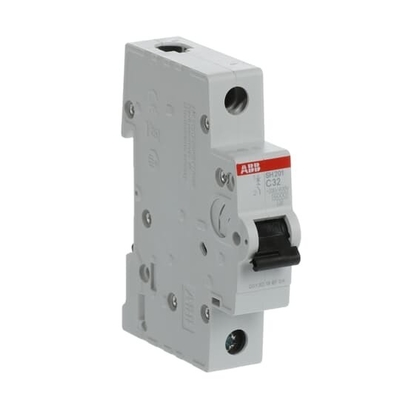 MCB SH201-C32 ミニチュア断路器 1P 32A 様々な用途に適しています