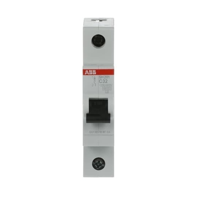 MCB SH201-C32 ミニチュア断路器 1P 32A 様々な用途に適しています