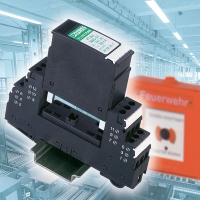 5 V DC 定電圧 4 ポール 2838306 PT 4X1-5DC-ST プラグとプラグの電波保護装置