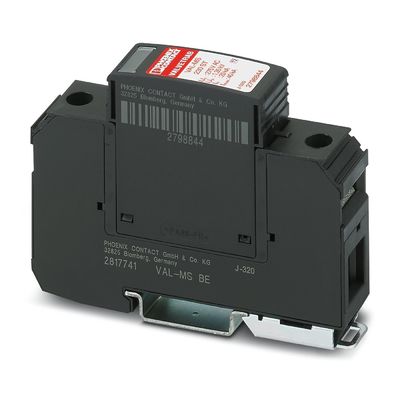 VAL-MS 230 2 型 超電圧保護 2 極と 230 V AC 耐久性保護