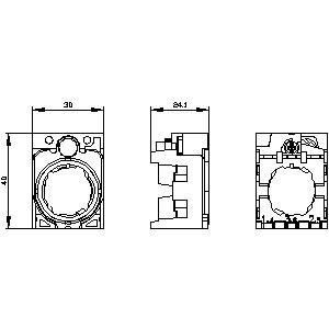 PLC 3SU1500-0AA10-0AA0 プラスチック 3 場所 SIRIUS ACT ホールダー あなたの生産性を向上させる