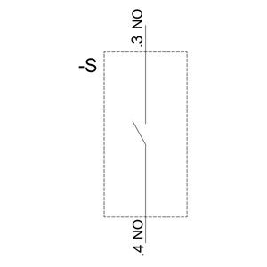 PLC 3SU1500-1AA10-1BA0 プラスチック 3 箇所 A スクロール端末 1NO SIRIUS ACT ホールダーとモジュール