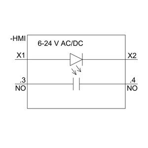 PLC 3SU1501-1AG40-1BA0 SIRIUS ACTホルダーとモジュール 3 場所 A 6-24V AC/DC スクロールターミナル 1NO