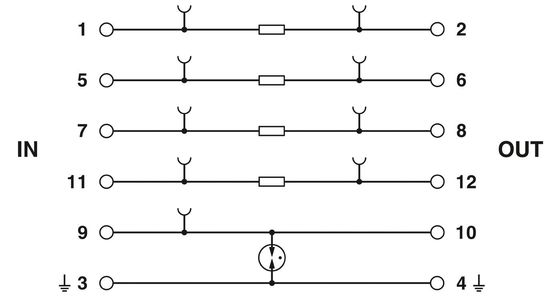 2839224 PT 2X2 F-BE タイプ 2 オーバーシュート保護 ベース 1 ポール あなたのニーズにぴったり