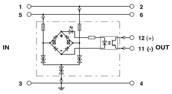 2839648 PT 2 1-S-48DC-ST タイプ 3 オーバージェス・プロテクター-プラグ 定電圧 48 V AC 2 ポール