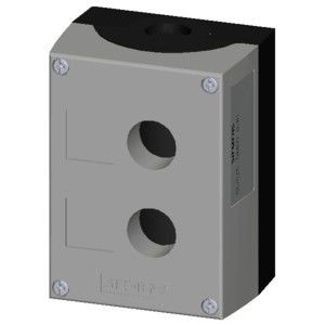 PLC 3SU1802-0AA00-0AB1 グレー SIRIUS ACT 表面プラスチック 2 コマンドポイント用の囲み