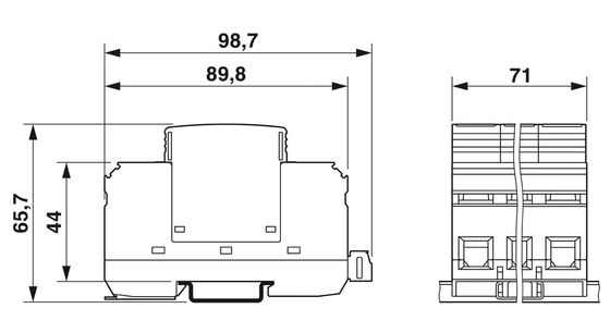 VAL-MS 320/3 1/FM-UD 2型電波保護具 4ポール,320V AC定電圧