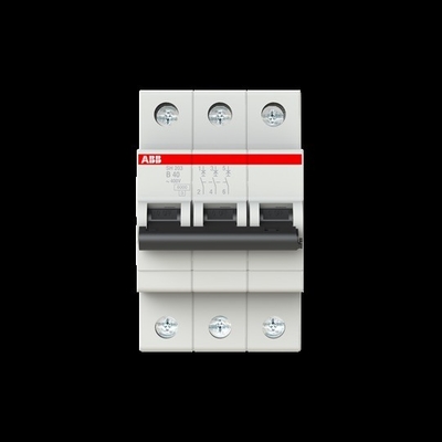 MCB SH203-B40 ミニチュア断路器 3P B 40A BCD 曲線 B 定数周波数 Hz 50 簡単