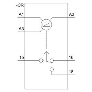 電圧リレー理論 PLC 7PV1512-1AQ30 ON-delay 1 Switch-Over リレー タイムリレー