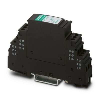 簡単に設置できる 2858441 PT 110 V AC 定位電圧の 4 極電圧保護プラグ