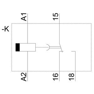 PLC 7PV1540-1AW30 タイムリレー 82.00 x 90.00 x 22.00MM サイズと接触負荷を持つタイムリレー