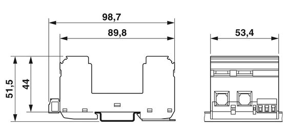 250V AC 定位 VAL-MS/3 0-BE/FM 2型電圧過剰保護基,3極性能
