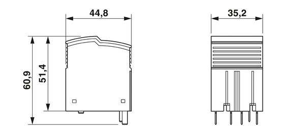 PLT-SEC-T3-3S-230-P タイプ3 超電圧保護プラグ 定電圧230V 4ポール