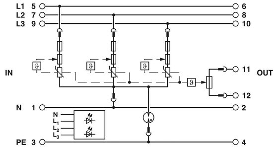 5V AC... 250V AC 125V DC 200mA DC 2905348 VAL-SEC-T2-1S-175-FM 2型電圧増加防止装置