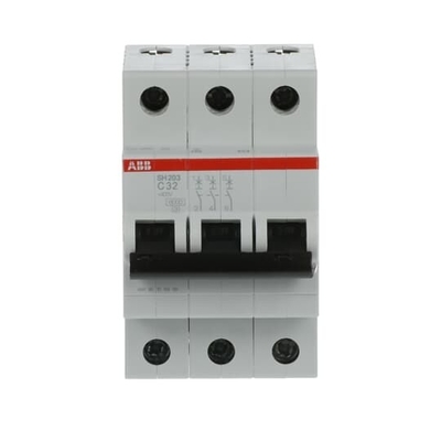 MCB SH203-C32 ミニチュア断路器 3P C 32A 定電圧 220