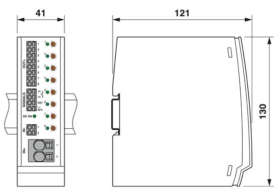 他のポール番号 2905744 CBM E8 24DC/0.5-10A NO-R フェニックスコンタクト 電子機器 断路器