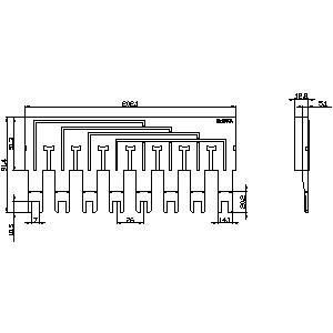 3KC PLC 160A ATyS d M ATyS t M RTSE ATSE用品とスペアパーツのためのブリッジバー