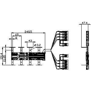 3KC9831-3 3KC ATyS g ATSE 630A 4ポール用の配件とスペアパーツ電源キット
