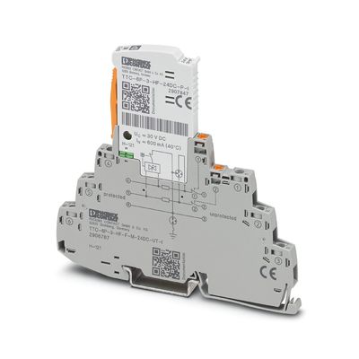 2906787 TTC-6P-3-HF-F-M-24DC-UT-I 24 V DC 定電圧の電圧保護装置