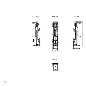 SIMATIC ET 200SP ベースユニット BU20-P12 A0 4B アドバンスト PLC 6ES7193-6BP20-0BB1 設計