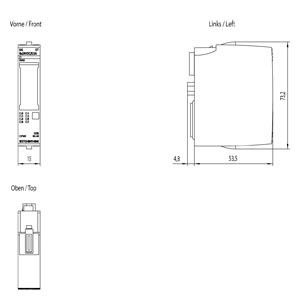 ET 200SP DQ 8x24VDC/0 5A 産業制御および自動化のためのデジタル出力モジュール