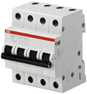 MCB SH204-D3 ミニチュア断路器 断路能力のある電流3A 4P D 3A
