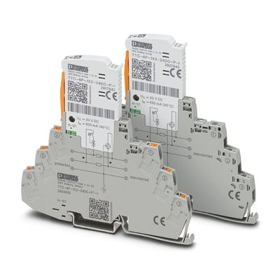 24V DC 2ポール TTC-6P-1X2-24DC-PT-I 産業用電圧電圧保護装置