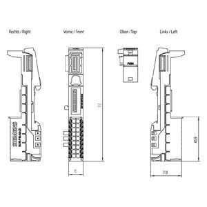 シメンス 6ES7193-6BP00-0DA0 ET 200SP バージョンユニット BU15-P16 A0 2D/T 自動化システム