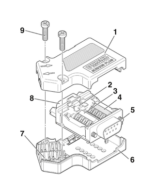 2708999 SUBCON-PLUS-CAN/SC2 フェニックス コンタクト D-SUB バス 接続 安全な接続