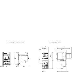 密封されたPLC 3RU7116-1HB0 過負荷リレー 3RU7 サイズS00 圧力を保護する