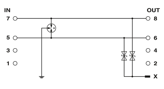 24V DC 2極電波保護 2804678 LIT 4-24 フェニックス接触電波抑制用