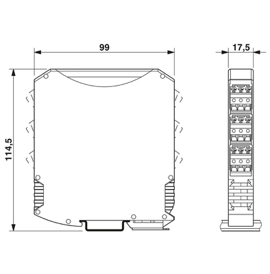 RAD-2400-IFS フェニックスコンタクトワイヤレスモジュール IP20保護のためのワイヤレス通信